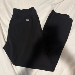 Figs Black Livingston Scrub Pants size L/T